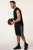 JP1880 Jay-Pi Bermuda QuickDry Mesh Fitness Shorts Black - Sportovní oblečení - Sportovní Oblečení 2XL-10XL