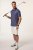 JP1880 Jay-Pi QuickDry Small Print Golf Polo Shirt Navy Blue - Polokošile - Polokošile 2XL-8XL - Trička s límečkem 2XL-8XL