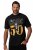 JP1880 AC/DC Graphic Band T-Shirt Black - Trička - Trička nadměrné velikosti - 2XL-14XL