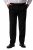 Men+ 066 Porto Kalhoty k obleku bellyfit Černá - Obleky - Obleky 2XL-8XL
