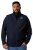 Men+ 414 Softshellová vesta se stojáčkem Tmavě modrá - Bundy - Bundy Nadměrné Velikosti - 2XL-8XL