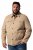 Men+ 446 Džínová bunda s náprsními kapsami Písková - Bundy - Bundy Nadměrné Velikosti - 2XL-8XL