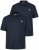 Men+ 258 Polokošile Tmavě modrá 2 kusy - Polokošile - Polokošile 2XL-8XL - Trička s límečkem 2XL-8XL
