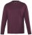 Men+ 307 Tričko s dlouhým rukávem Tmavě švestková - Trička - Trička nadměrné velikosti - 2XL-14XL
