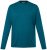Men+ 307 Tričko s dlouhým rukávem Šedomodrá - Trička - Trička nadměrné velikosti - 2XL-14XL