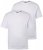 Men+ 311 Tričko bellyfit Bílá 2 kusy - Trička - Trička nadměrné velikosti - 2XL-14XL
