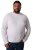 Men+ 313 Tričko s dlouhým rukávem bellyfit Bílá - Trička - Trička nadměrné velikosti - 2XL-14XL