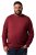 Men+ 313 Tričko s dlouhým rukávem bellyfit Měděně hnědá - Trička - Trička nadměrné velikosti - 2XL-14XL