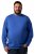 Men+ 313 Tričko s dlouhým rukávem bellyfit Kobaltově modrá - Trička - Trička nadměrné velikosti - 2XL-14XL