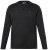 Men+ 383 Tričko Henley s dlouhým rukávem Černá - Trička - Trička nadměrné velikosti - 2XL-14XL