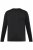 Men+ 383 Tričko Henley s dlouhým rukávem Černá - Trička - Trička nadměrné velikosti - 2XL-14XL