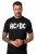 JP1880 AC/DC Classic Logo Band T-Shirt Black - Trička - Trička nadměrné velikosti - 2XL-14XL