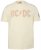 JP1880 836411 AC/DC Classic Logo Tričko Pískově šedá - Trička s kapelami - Kapelová trička ve velikostech 2XL–10XL