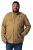 Men+ 641 Bavlněná bunda se stojáčkem Velbloudí - Bundy - Bundy Nadměrné Velikosti - 2XL-8XL