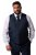 Men+ 710 Florenz Vesta k obleku Tmavě modrá - Obleky - Obleky 2XL-8XL
