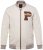JP1880 836786 College bunda s emblémem Krémově bílá - Bundy - Bundy Nadměrné Velikosti - 2XL-8XL