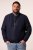 Men+ 823 Ultralehká bomber bunda bellyfit Tmavě modrá - Bundy - Bundy Nadměrné Velikosti - 2XL-8XL