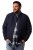 Men+ 823 Ultralehká bomber bunda bellyfit Tmavě modrá - Bundy - Bundy Nadměrné Velikosti - 2XL-8XL