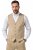 JP1880 New York Flexnamic Žerzejová vesta Béžová - Obleky - Obleky 2XL-8XL