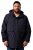 Men+ 215 Nepromokavá bunda s kapucí Tmavě modrá - Bundy - Bundy Nadměrné Velikosti - 2XL-8XL