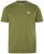 Men+ 682 Tričko Vlna Khaki zelená - Trička - Trička nadměrné velikosti - 2XL-14XL