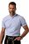 JP1880 Shirt Traditional Short Sleeve Checked Light Blue - Košile - Košile 2XL-10XL