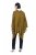 Ulla Popken 841117 Pletené oversize pončo s kamínky Olivová - Ponča a peleríny - 