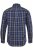 JP1880 Checked Shirt Long Sleeve Kent Collar Anthracite - Košile - Košile 2XL-10XL