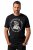 JP1880 T-Shirt Chest Print Bone Force Black - Trička - Trička nadměrné velikosti - 2XL-14XL