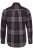 JP1880 Shirt Flannel Long Sleeve Dark Brown - Košile - Košile 2XL-10XL