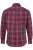 JP1880 Checked Shirt Long Sleeve Red - Košile - Košile 2XL-10XL