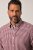 JP1880 Checked Flannel Shirt Long Sleeve Light Red - Košile - Košile 2XL-10XL