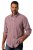 JP1880 Checked Flannel Shirt Long Sleeve Light Red - Košile - Košile 2XL-10XL