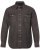 JP1880 Denim Shirt Flexnamic Dark Brown - Košile - Košile 2XL-10XL