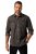 JP1880 Denim Shirt Flexnamic Dark Brown - Košile - Košile 2XL-10XL