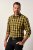 JP1880 Checked Shirt Long Sleeve Kent Collar Curry - Košile - Košile 2XL-10XL