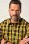 JP1880 Checked Shirt Long Sleeve Kent Collar Curry - Košile - Košile 2XL-10XL
