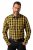 JP1880 Checked Shirt Long Sleeve Kent Collar Curry - Košile - Košile 2XL-10XL