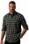 JP1880 Checked Flannel Shirt Long Sleeve Eucalyptus Green - Košile - Košile 2XL-10XL