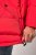 JP1880 Parka Quilted Faux Fur Hood Red - Bundy - Bundy Nadměrné Velikosti - 2XL-8XL