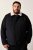Men+ 545 Bunda s teddy límcem Černá - Bundy - Bundy Nadměrné Velikosti - 2XL-8XL