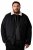 Men+ 545 Bunda s teddy límcem Černá - Bundy - Bundy Nadměrné Velikosti - 2XL-8XL