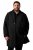 Men+ 482 Voděodolný kabát ve vzhledu vlny Černá - Bundy - Bundy Nadměrné Velikosti - 2XL-8XL