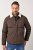 JP1880 842508 Bunda s teddy límcem Oříšková - Bundy - Bundy Nadměrné Velikosti - 2XL-8XL