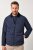 JP1880 842790 Prošívaná bomber bunda z recyklovaného materiálu Tmavě modrá - Bundy - Bundy Nadměrné Velikosti - 2XL-8XL