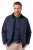 JP1880 842790 Prošívaná bomber bunda z recyklovaného materiálu Tmavě modrá - Bundy - Bundy Nadměrné Velikosti - 2XL-8XL