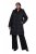 Ulla Popken SYMPATEX Triple Function Coat Black - Kabáty - Dámské kabáty pro plnoštíhlé