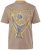 JP1880 844644 Aerosmith Tričko Tmavě taupe - Trička s kapelami - Kapelová trička ve velikostech 2XL–10XL