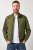 JP1880 844652 Bomber bunda s patentkami Khaki - Bundy - Bundy Nadměrné Velikosti - 2XL-8XL