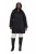 Ulla Popken SYMPATEX Triple Function Jacket Black - Bundy - Dámské bundy velkých velikostí